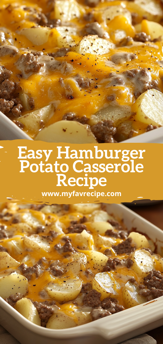 Easy Hamburger Potato Casserole Recipe | Family Dinner