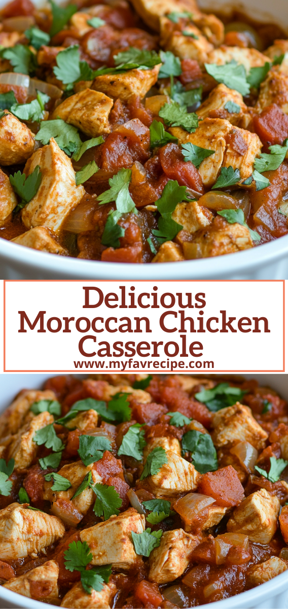 Delicious Moroccan Chicken Casserole | Slimming Eats