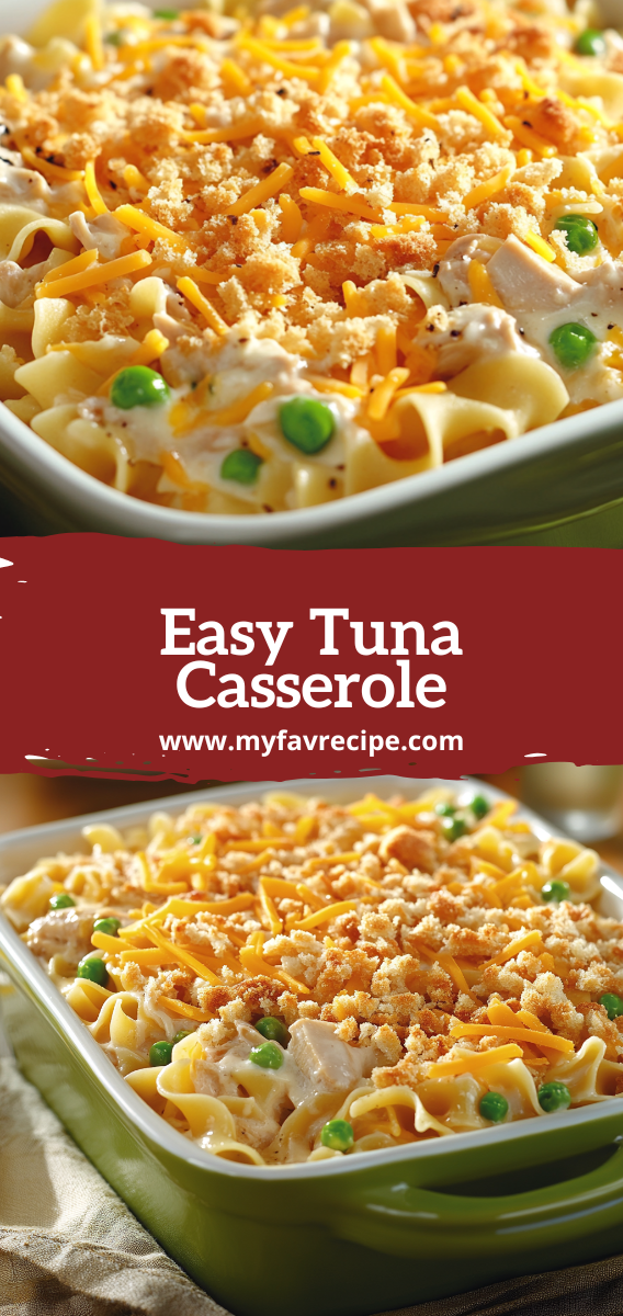 Easy Tuna Casserole | Quick Comfort Food Recipe