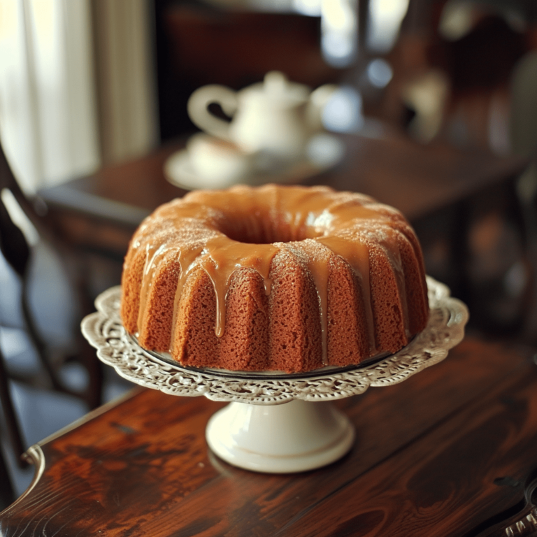 Brown Sugar Caramel Pound Cake: A Southern Classic