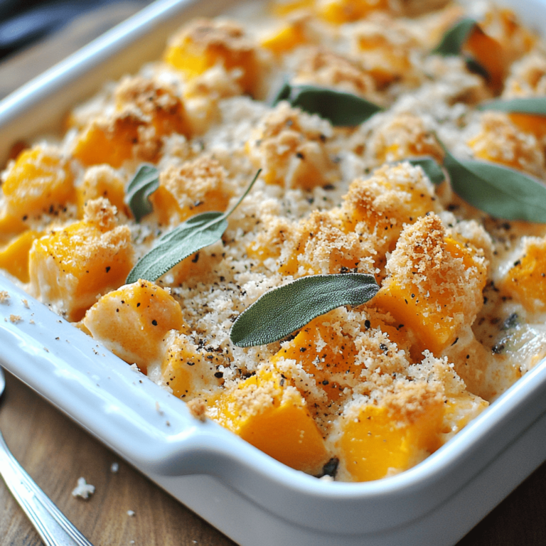 Creamy Butternut Squash Casserole: Ultimate Fall Recipe