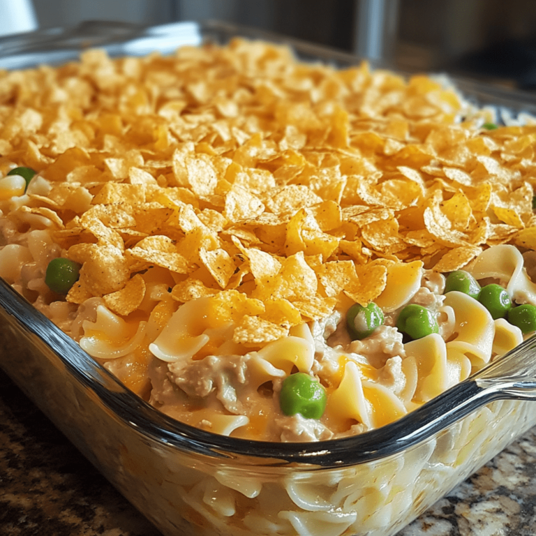 Easy Homemade Tuna Noodle Casserole Recipe | Kid-Friendly