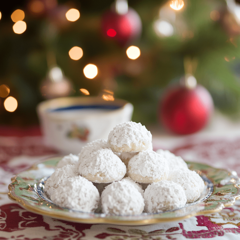 Easy Snowball Cookies Recipe – Holiday Treats You’ll Love