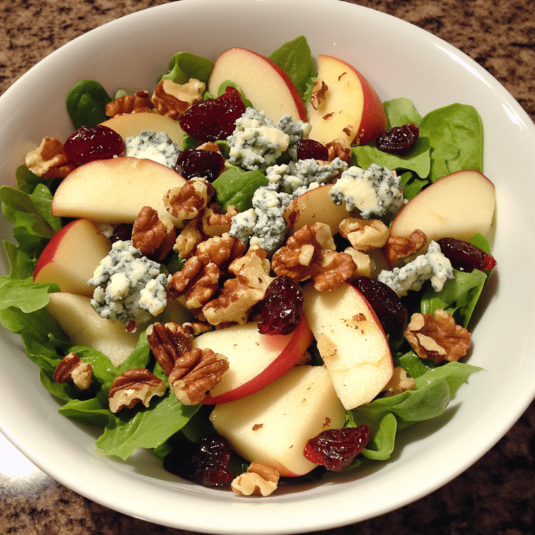 Fresh Apple Walnut Salad: A Perfect Fall Lunch