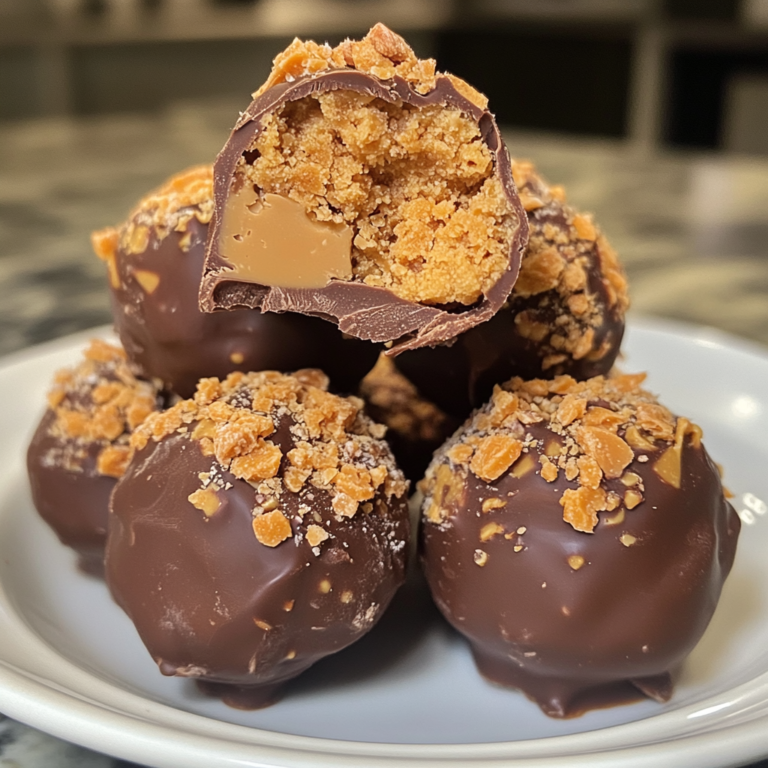 Homemade Easy Butterfinger Balls – No-Bake Candy Recipe