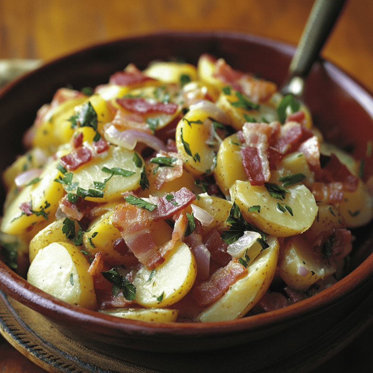 Warm German Potato Salad: A Classic Side Dish