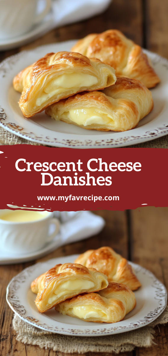 Crescent Cheese Danishes Easy Homemade Breakfast Treat