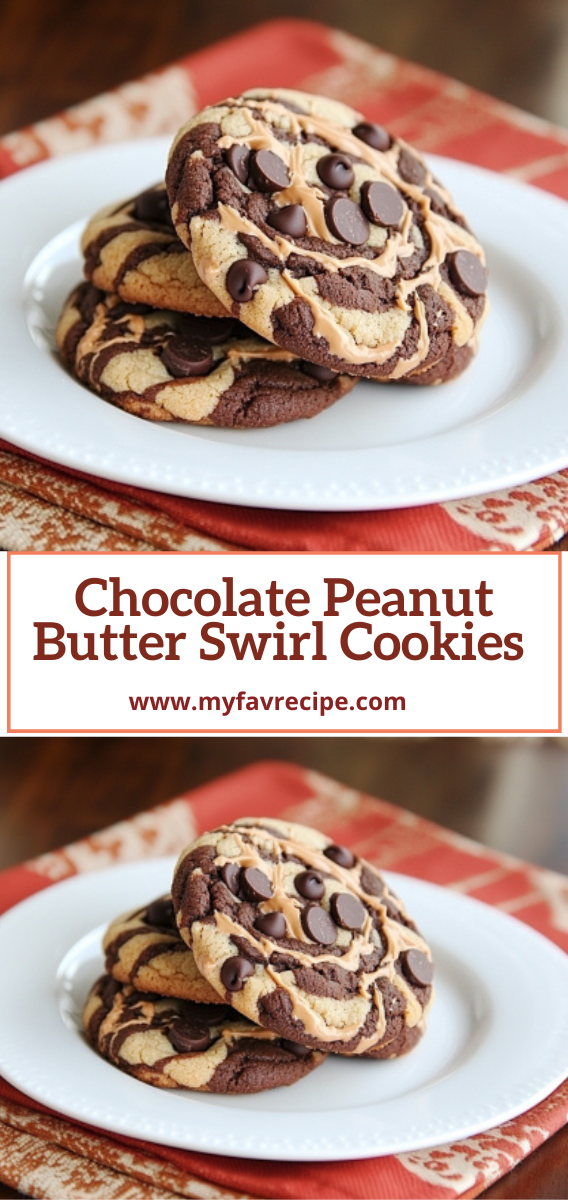 Chocolate Peanut Butter Swirl Cookies A Perfect Sweet Treat