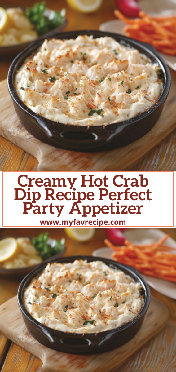 Creamy Hot Crab Dip Recipe Perfect Party Appetizer