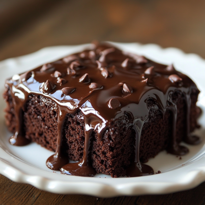 Decadent Chocolate Poke Cake Recipe  Easy  Rich