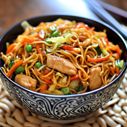 Easy Chicken Chow Mein with the Best Chow Mein Sauce Recipe