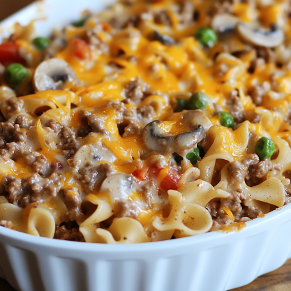 Easy Hamburger Supreme Casserole Recipe You’ll Love