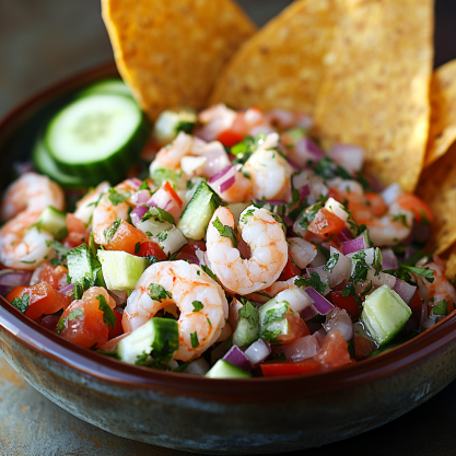 Fresh Shrimp Ceviche Recipe A Zesty Mexican Favorite