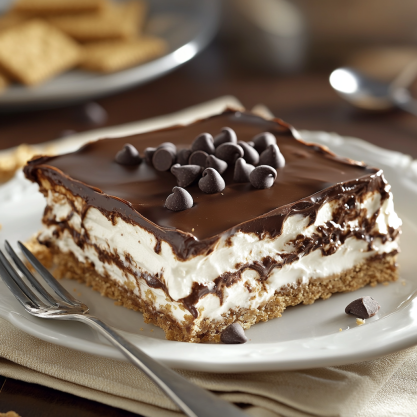 No-Bake Chocolate Eclair Cake  Easy Dessert Recipe