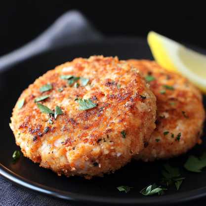 Quick  Easy Old Fashioned Salmon Patties Recipe