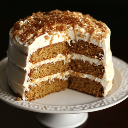 Ultimate Twisted Concoction of Caramel Spice Cake Recipe