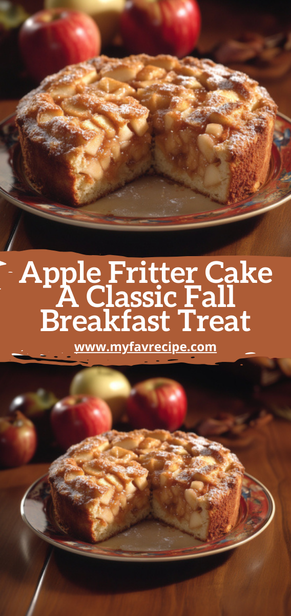 Apple Fritter Cake A Classic Fall Breakfast Treat