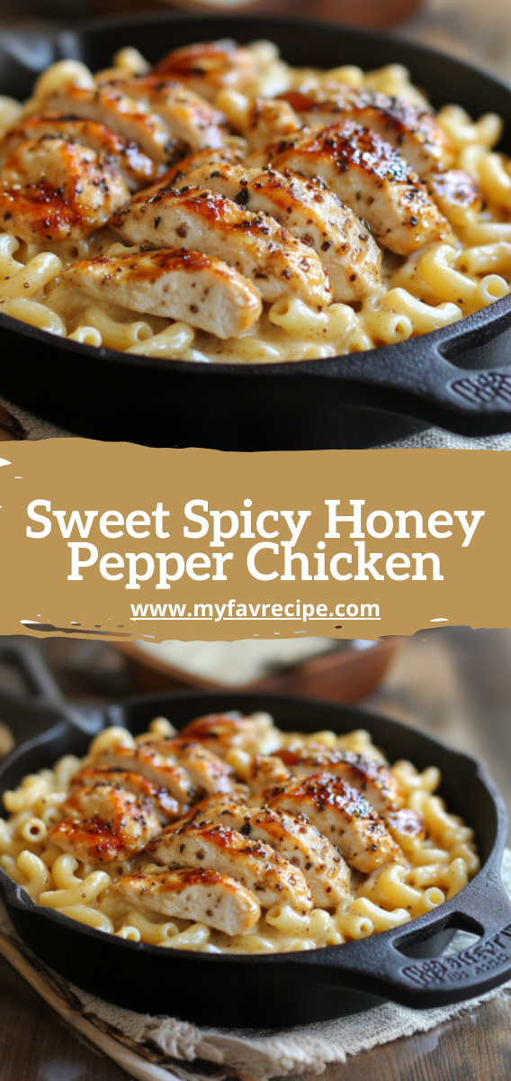 Sweet Spicy Honey Pepper Chicken