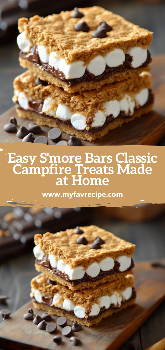 Easy S\'more Bars Classic Campfire Treats Made at Home