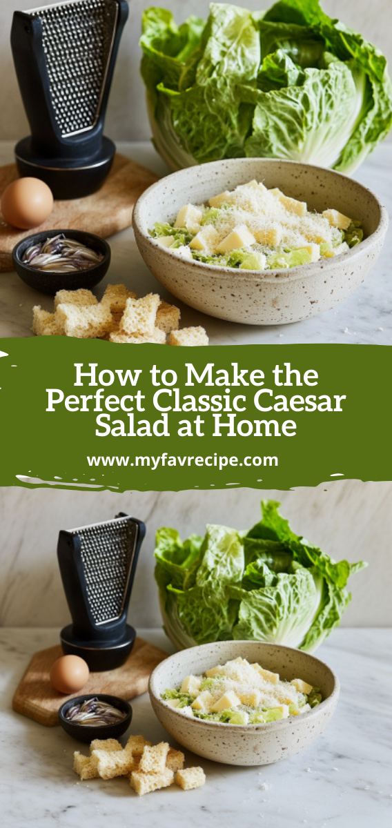 How to Make the Perfect Classic Caesar Salad at Home