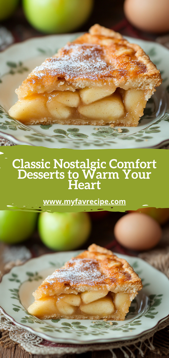 Classic Nostalgic Comfort Desserts to Warm Your Heart