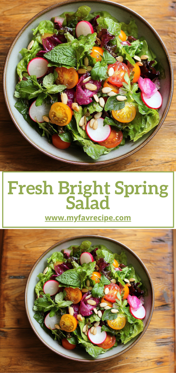 Fresh Bright Spring Salad