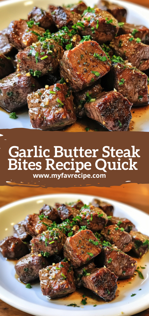 Garlic Butter Steak Bites Recipe Quick Easy Dinner