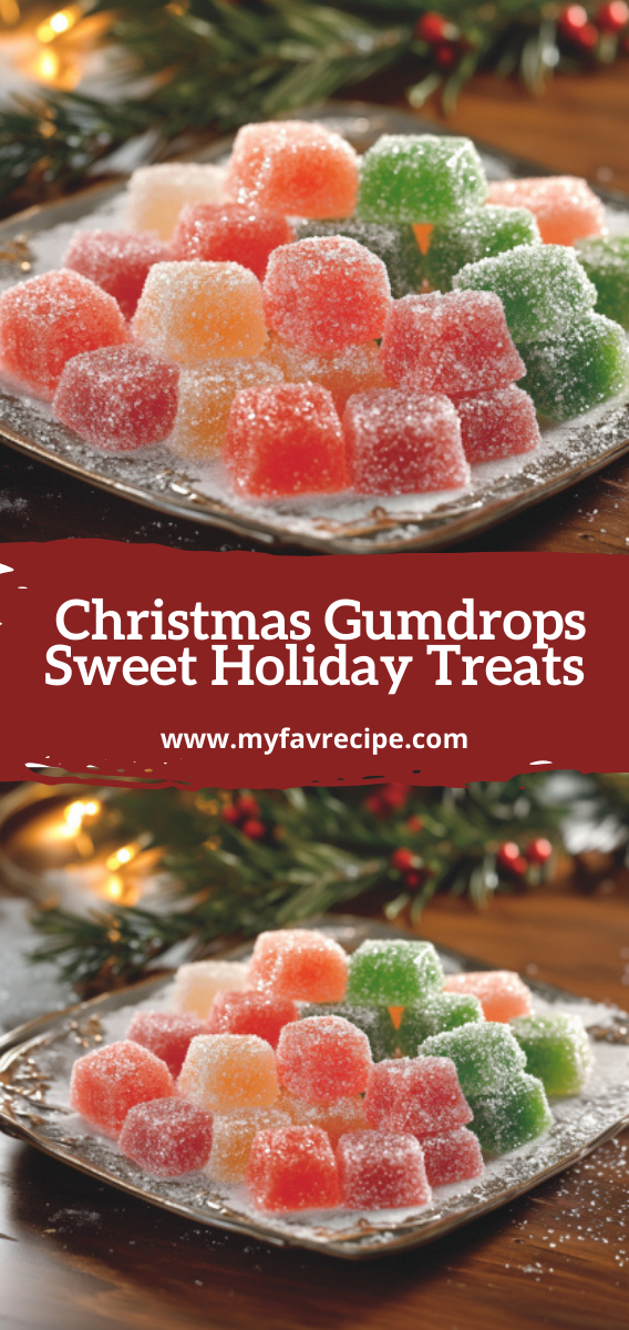 Classic Christmas Gumdrops Recipe  Sweet Holiday Treats