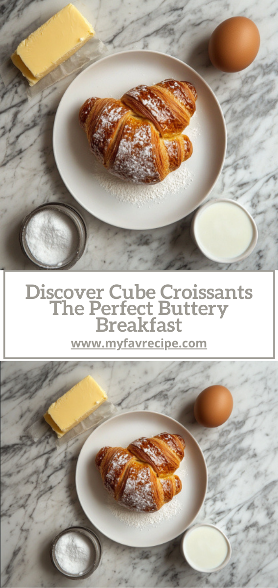 Discover Cube Croissants The Perfect Buttery Breakfast