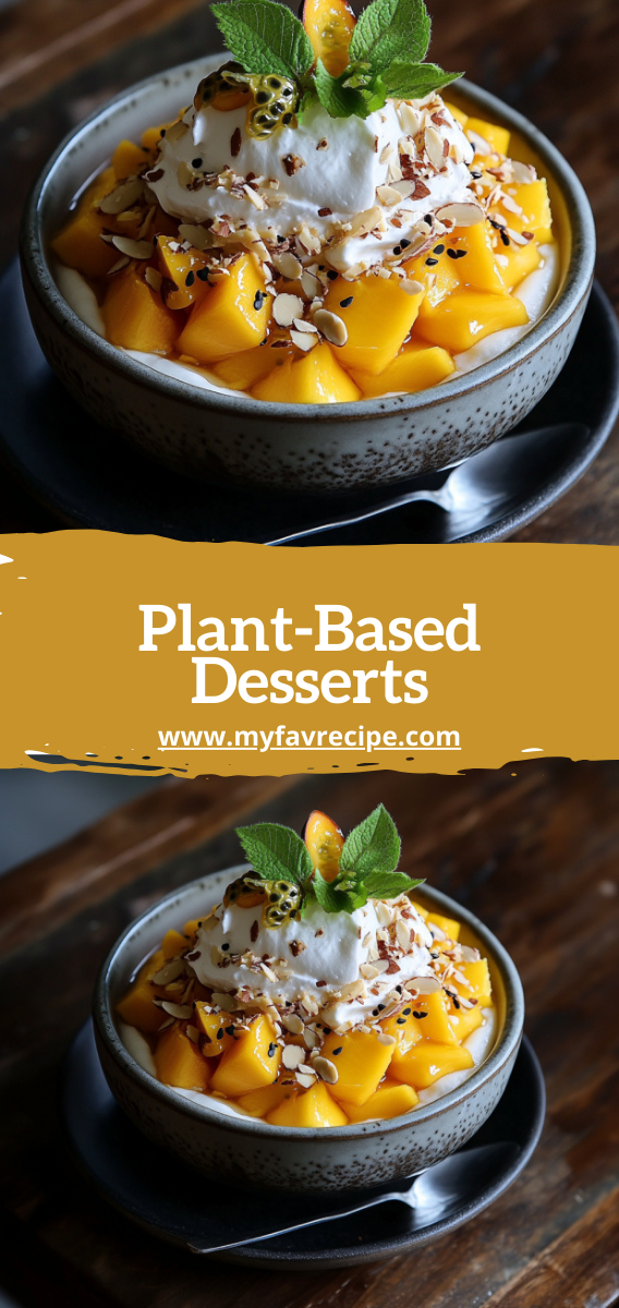 Plant-Based Desserts