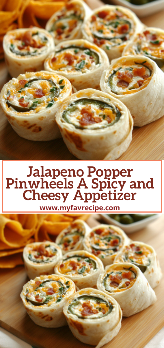 Jalapeno Popper Pinwheels A Spicy and Cheesy Appetizer