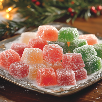 Classic Christmas Gumdrops Recipe  Sweet Holiday Treats