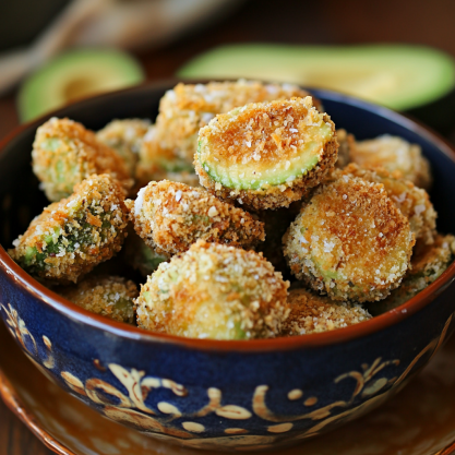 Crispy Fried Avocado Bites  Easy  Delicious Recipe