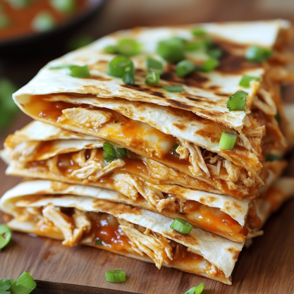 Easy BBQ Chicken Quesadilla Recipe Ready in 20 Minutes