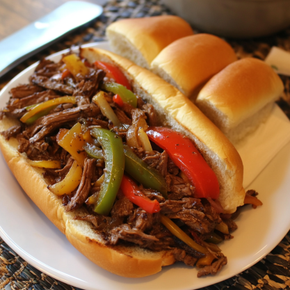 Easy Crockpot Philly Cheesesteak Recipe You’ll Love