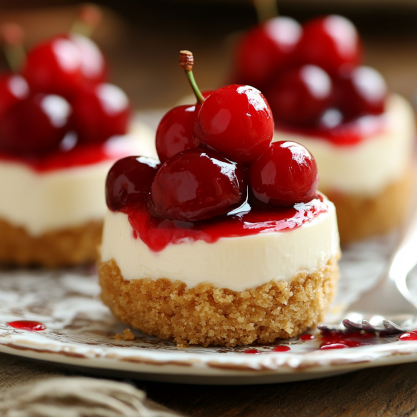 Easy Mini Cherry Cheesecakes for Special Occasions