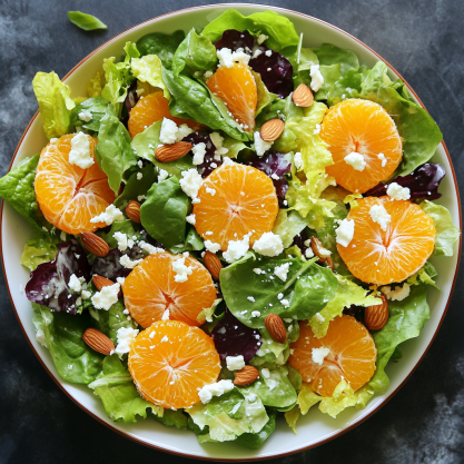 Fresh Mandarin Orange Salad Recipe Easy Summer Side