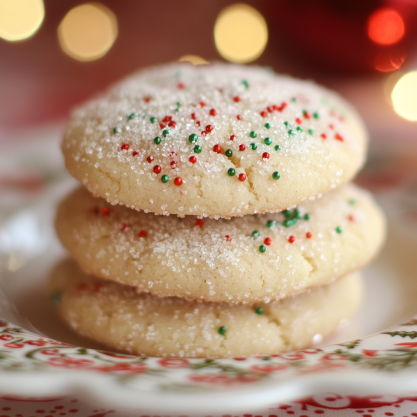 Homemade Christmas Crumbl Sugar Cookies Recipe