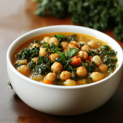 Marry Me Chickpea Soup with Kale