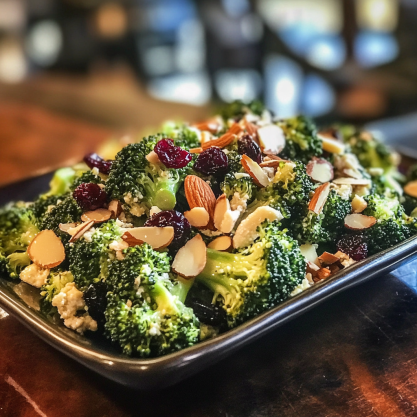 Roasted Broccoli Salad A Warm Flavorful Side Dish