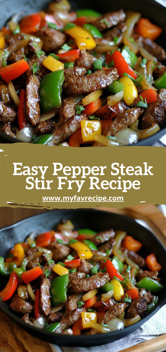 Easy Pepper Steak Stir Fry Recipe