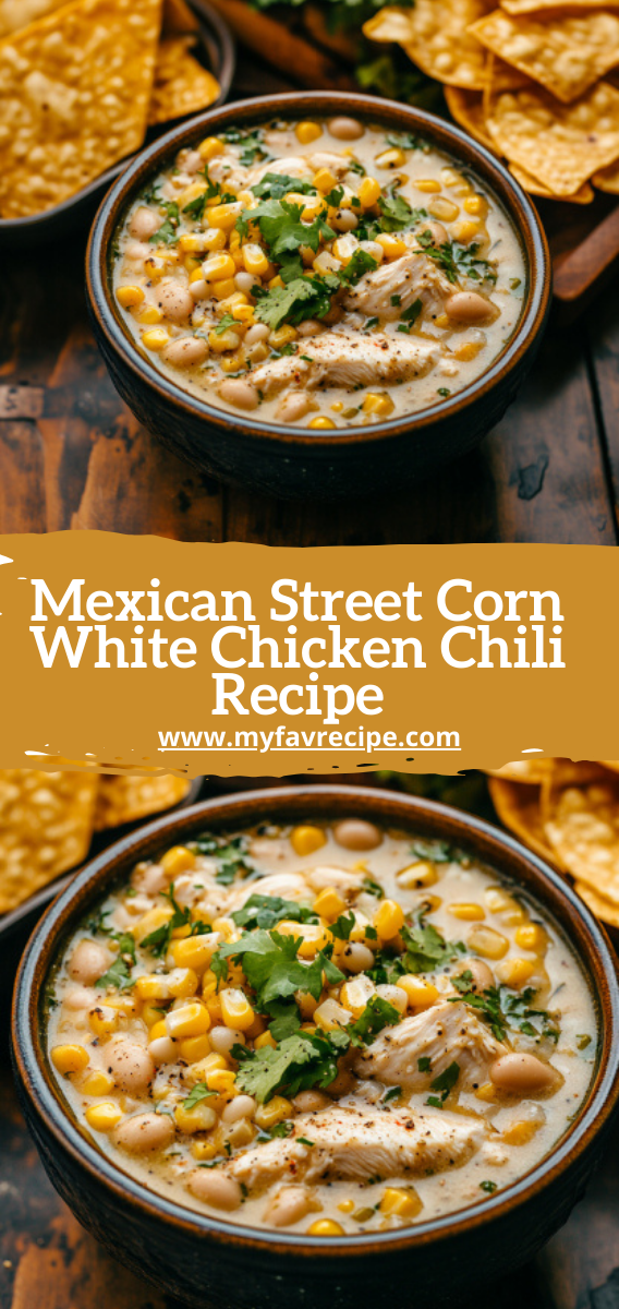 Mexican Street Corn White Chicken Chili Recipe