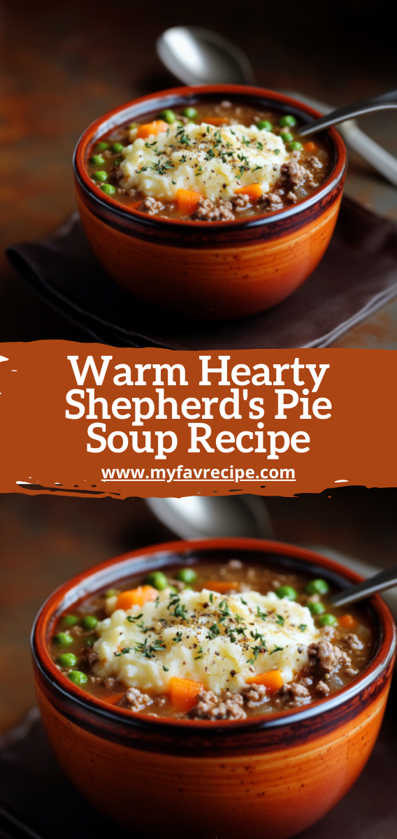 Warm Hearty Shepherd\'s Pie Soup Recipe