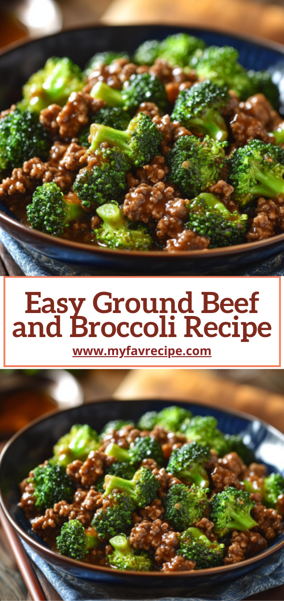 Easy Ground Beef and Broccoli Recipe