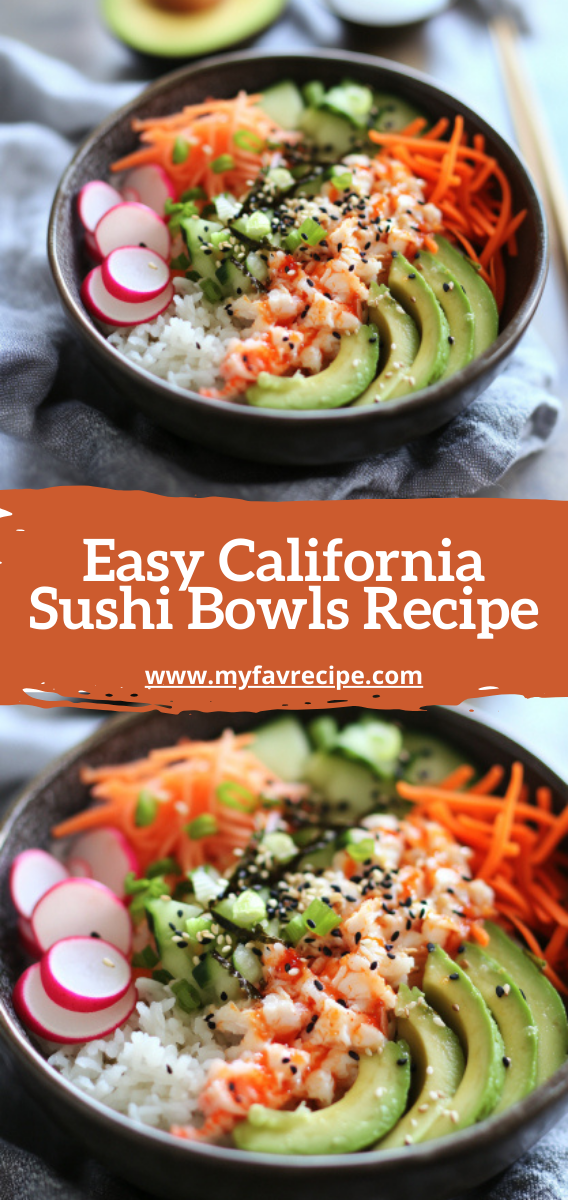 Easy California Sushi Bowls Recipe