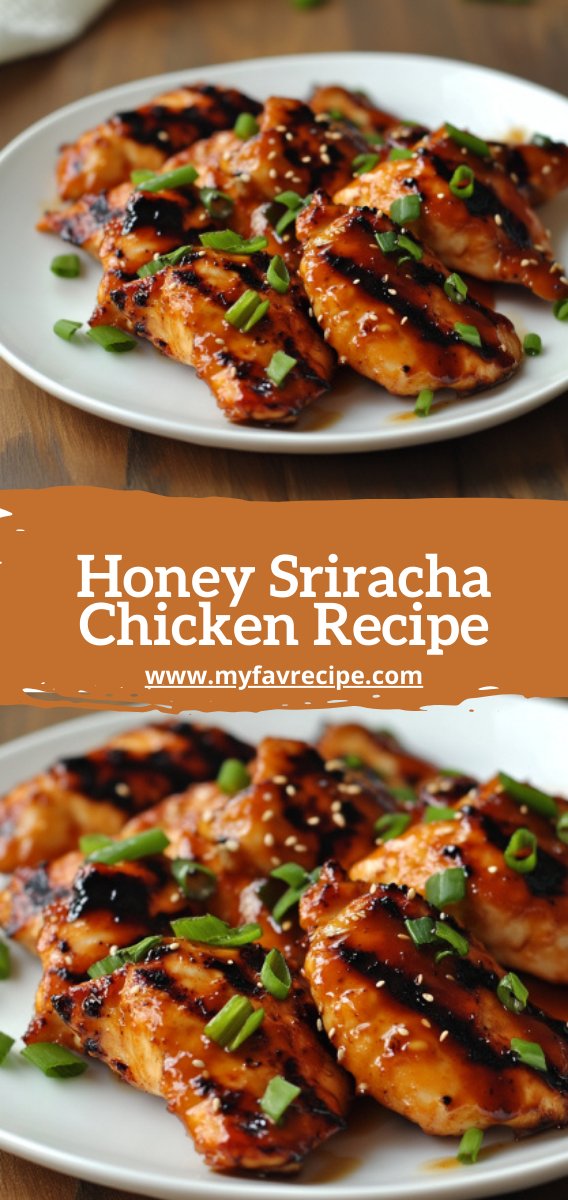 Honey Sriracha Chicken Recipe