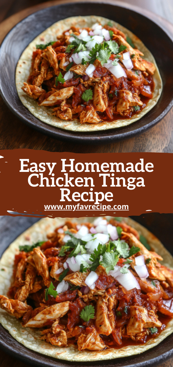 Easy Homemade Chicken Tinga Recipe