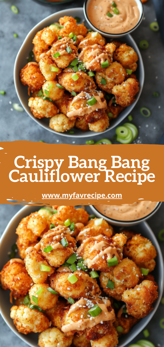 Crispy Bang Bang Cauliflower Recipe