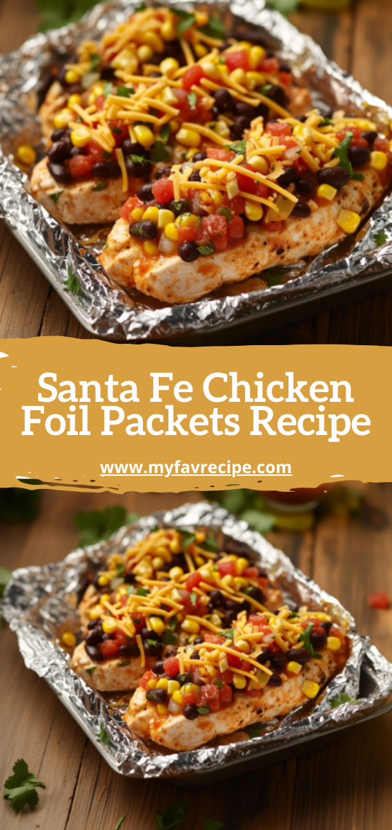 Santa Fe Chicken Foil Packets Recipe