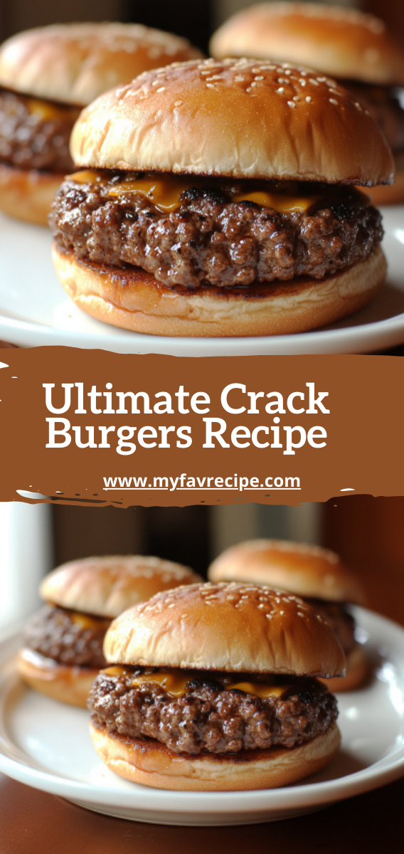 Ultimate Crack Burgers Recipe